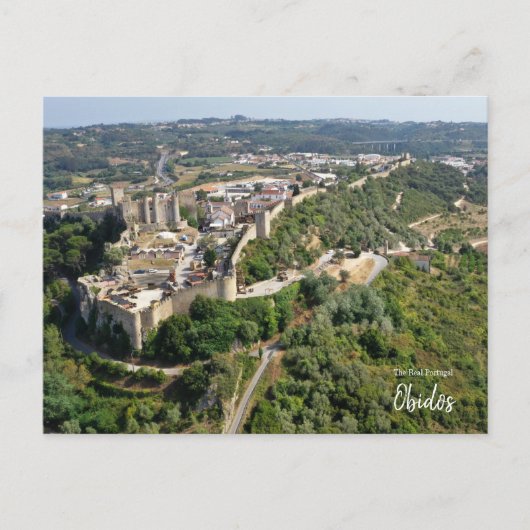 Medieval Obidos Portugal Briefkaart (Voorkant)