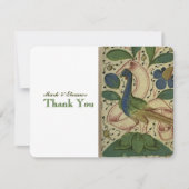Medieval Pheasant Persoonlijk Dank u Bedankkaart (Voorkant)