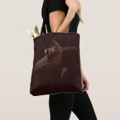 Medieval Plague Doctor Gothic Steampunk Halloween Tote Bag (Dichtbij)