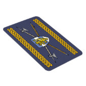 Medieval Poleaxen en Shield Magneet (Rechterzijde)