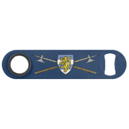 Medieval Poleaxen en Shield Speed Flessenopener