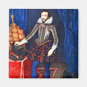 Medieval Portrait Magneet