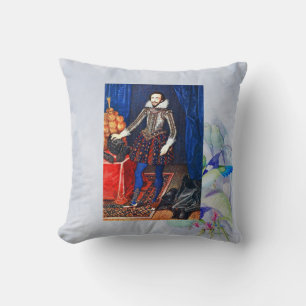 Medieval Portrait Pillow Kussen