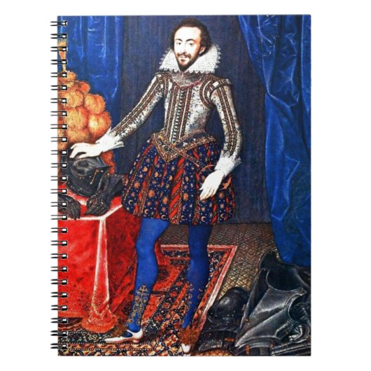 Medieval Portrait Spiral Notitieboek (Voorkant)