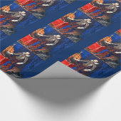 Medieval portretpapier cadeaupapier (Hoek)