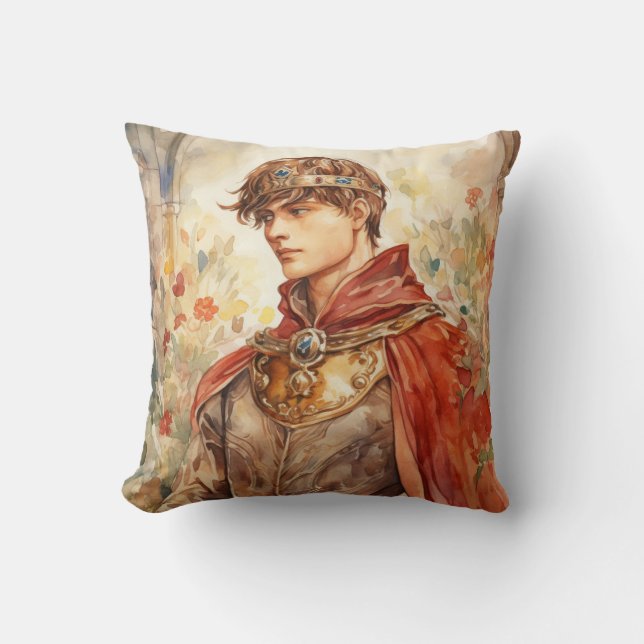 Medieval Prince Kussen (Voorkant)