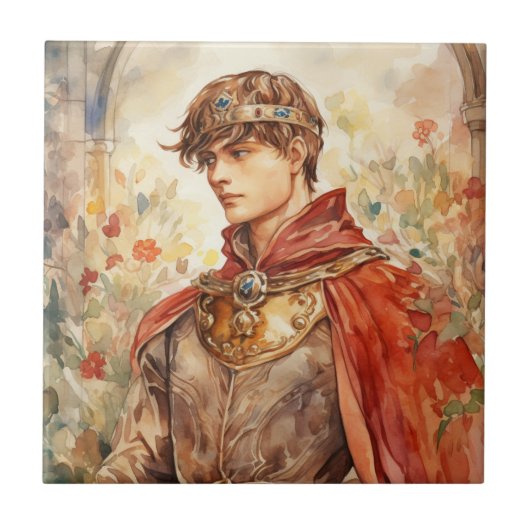 Medieval Prince Tegeltje (Voorkant)