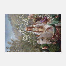 Medieval Queen Guinevere (by John Collier) Deurmat