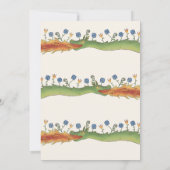 Medieval Ren Faire dragon Invitation Kaart (Achterkant)