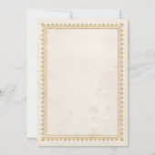 Medieval Renaissance Bridal Shower Kaart (Achterkant)