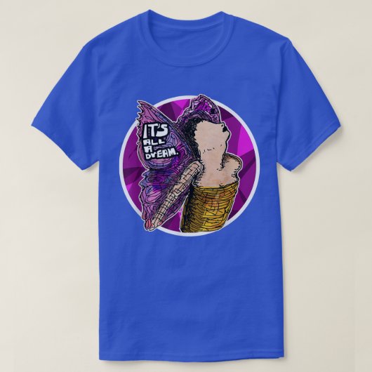 Medieval Renaissance Huzzah Fairy Dream Graphic T-shirt (Design voorkant)
