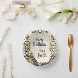 Medieval Renaissance King Birthday  Papieren Kommen