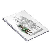 Medieval Renaissance Knachten Notitieboek (Rechterzijde)