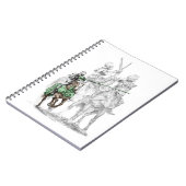 Medieval Renaissance Knachten Notitieboek (Linkerzijde)