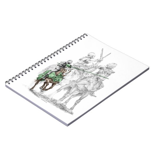 Medieval Renaissance Knachten Notitieboek (Linkerzijde)