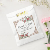 Medieval Romantic Wedding Favor Bag Bedankzakje (Gezegeld)