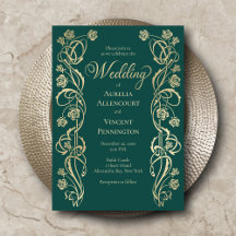 Medieval Royal Rozen Sword Wedding Invitation
