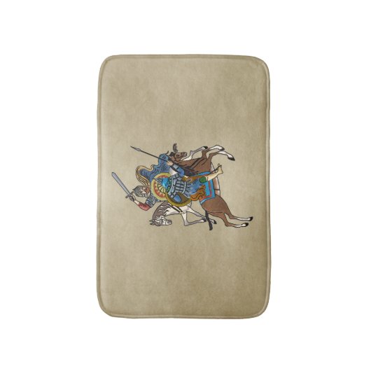 Medieval Russian Bogatyr Badmat (Voorkant Verticaal)