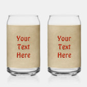 Medieval Russian Bogatyr Blikvorm Glas (Achterkant)