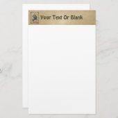 Medieval Russian Bogatyr Briefpapier (Voorkant / Achterkant)