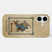 Medieval Russian Bogatyr Case-Mate iPhone Case (Achterkant (horizontaal))