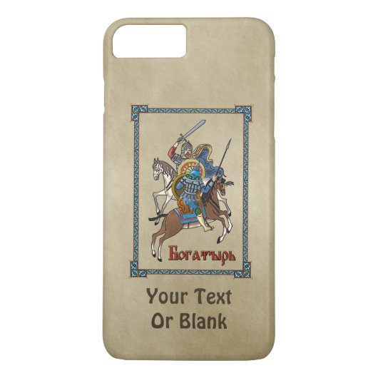 Medieval Russian Bogatyr Case-Mate iPhone Case (Achterkant)