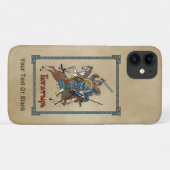 Medieval Russian Bogatyr Case-Mate iPhone Case (Achterkant (horizontaal))
