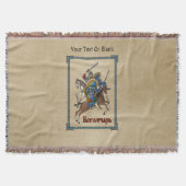 Medieval Russian Bogatyr Deken (Voorkant)