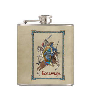 Medieval Russian Bogatyr Heupfles