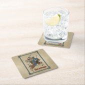 Medieval Russian Bogatyr Kartonnen Onderzetters (Insitu)