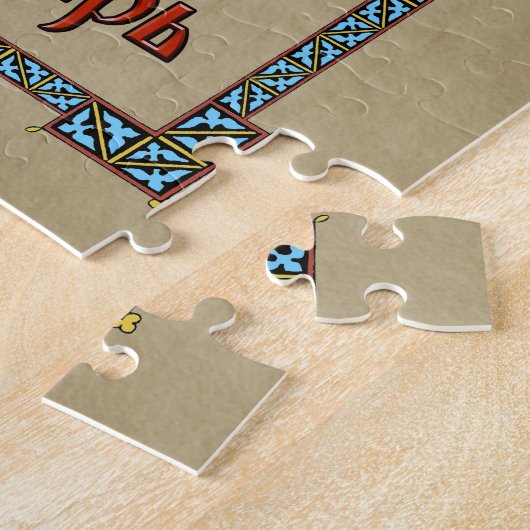 Medieval Russian Bogatyr Legpuzzel (Zijkant)