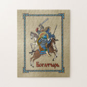 Medieval Russian Bogatyr Legpuzzel (Verticaal)