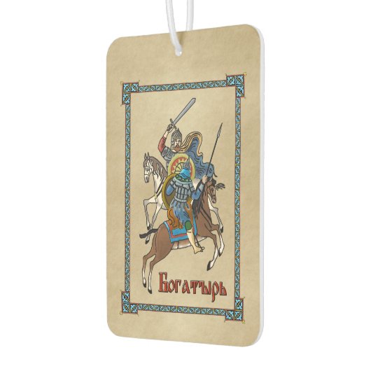 Medieval Russian Bogatyr Luchtverfrisser (Links)