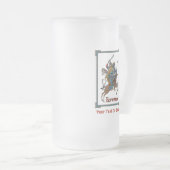 Medieval Russian Bogatyr Matglas Bierpul (Voorkant rechts)