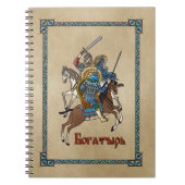 Medieval Russian Bogatyr Notitieboek (Voorkant)