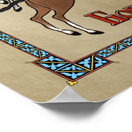 Medieval Russian Bogatyr Poster (Hoek)