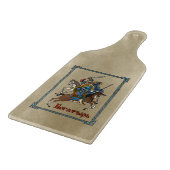 Medieval Russian Bogatyr Snijplank (Hoek)