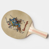 Medieval Russian Bogatyr Tafeltennisbatje (Zijkant)