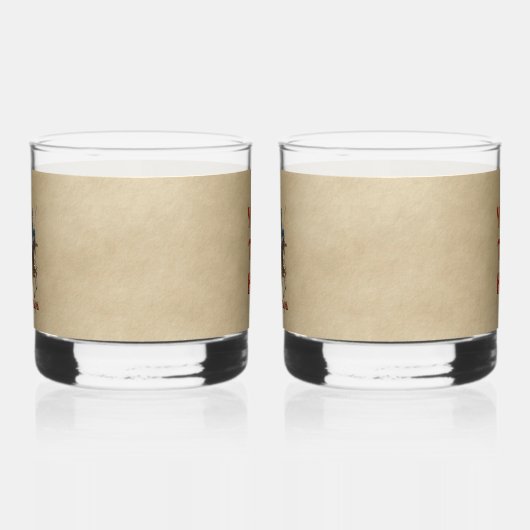 Medieval Russian Bogatyr Whisky Glas (Links)