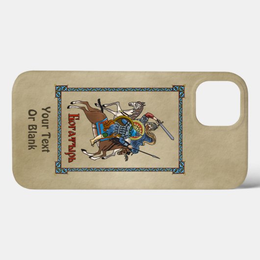 Medieval Russisch Hoesje-Mate iPhone Case (Achterkant (horizontaal))