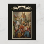 Medieval scène briefkaart (Voorkant)