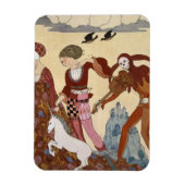 Medieval Scene van Georges Barbier Magneet (Verticaal)