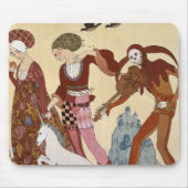 Medieval Scene van Georges Barbier Muismat (Voorkant)