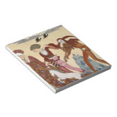 Medieval Scene van Georges Barbier Notitieblok (Schuin)