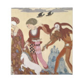 Medieval Scene van Georges Barbier Notitieblok (Voorkant)