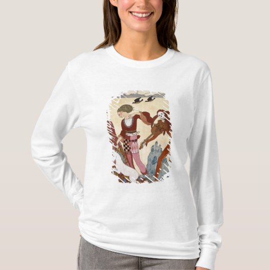 Medieval Scene van Georges Barbier T-shirt (Voorkant)
