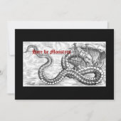 Medieval schip- en drakenuitvindingen kaart (Voorkant)