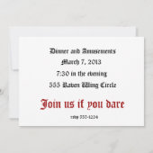 Medieval schip- en drakenuitvindingen kaart (Achterkant)