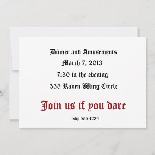 Medieval schip- en drakenuitvindingen kaart (Achterkant)