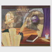 Medieval Scribe Studie Cadeaupapier (Vlak)